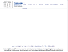Tablet Screenshot of dalmulder-advies.nl